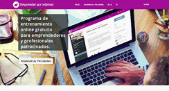 Desktop Screenshot of emprenderporinternet.com